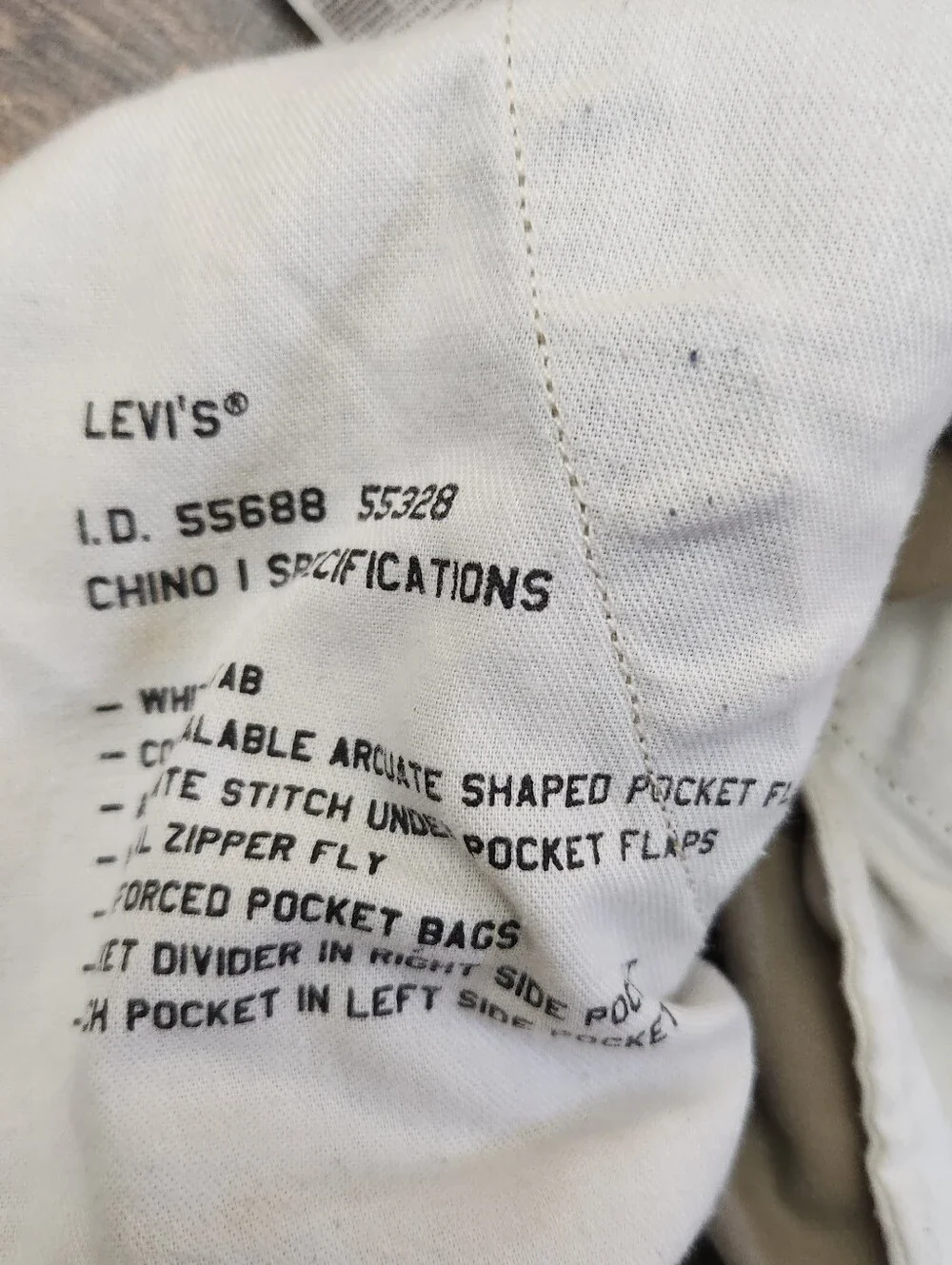 Levis levis chino